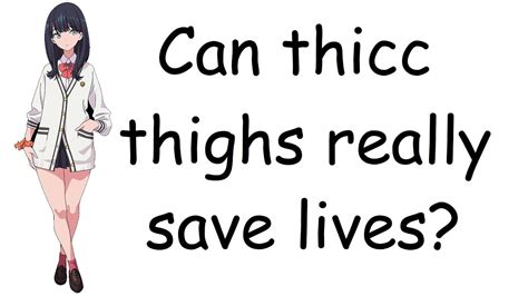 thicc thighs|Thick Thighs Save Lives .